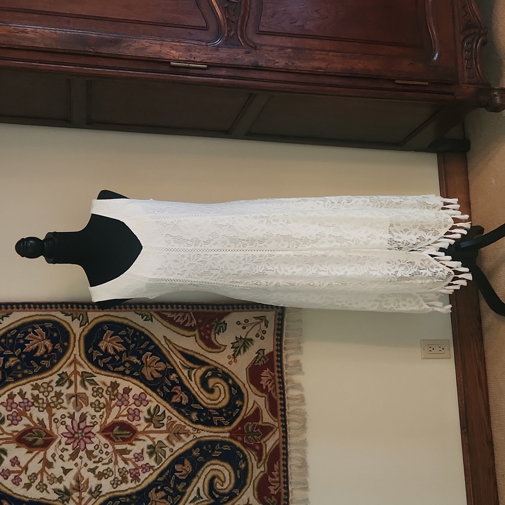 Off White Lace Dress Neiman Marcus
